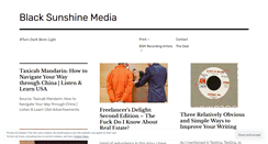 Desktop Screenshot of blacksunshinemedia.com
